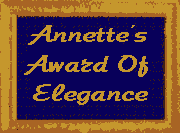 Annette's Award of Elegance