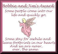 Bobbie's and Jim's Award