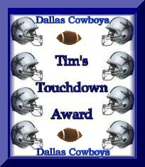 Tim's Homepage Award